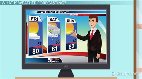 How a Weather Forecast is Made .